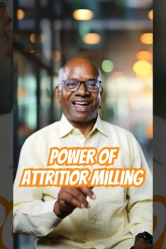 I Will Explain the Power of Attritor Milling : From Micro to Nano Particles