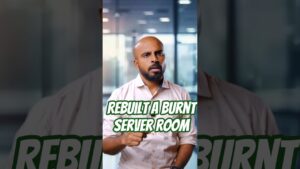 How We Rebuilt a Burnt Server Room in Just 10 Days