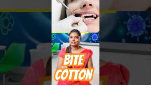 Bite Cotton for 30 Minutes After Tooth Removal 🦷