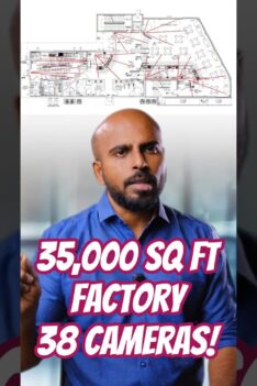 How We Secured a 35,000 Sq Ft Factory with Only 38 Cameras!