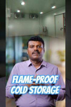 This Cold Storage Can Even Withstand Fire!