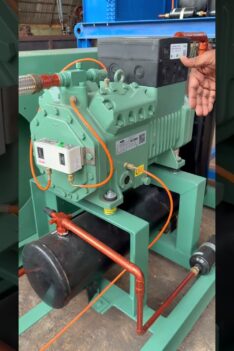 Block Ice Machine Outdoor Unit Components