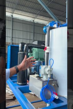 Industrial Flake Ice Machine Demo